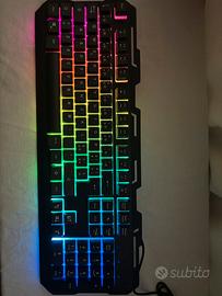 Tastiera Gaming USB RGB – Nuova – PC