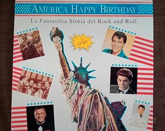 Due vinili 33 giri originali America Happy Birthda
