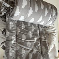 Cuscino allattamento, paracolpi culla e riduttore