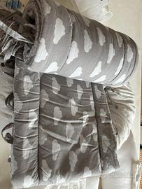 Cuscino allattamento, paracolpi culla e riduttore