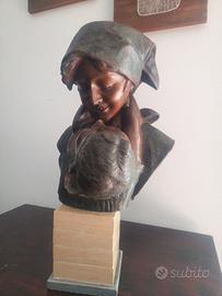 busto bronzo Merente