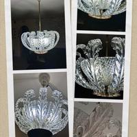 LAMPADARIO IN VETRO DI MURANO    Barovier & Toso