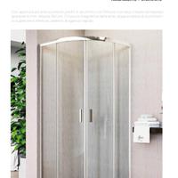 Box doccia semicircolare 