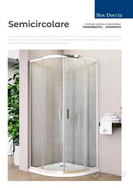 Box doccia semicircolare 