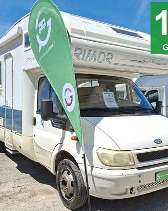CAMPER RIMOR FORD MANSARDATO 6 POSTI DINETTE GARAG