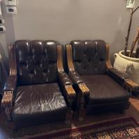 Poltrone in pelle