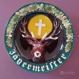 JAEGERMEISTER PIATTO PUBBLICITARIO DA PARETE