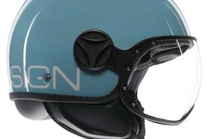 Casco Moto Jet Momo Design FGTR CLASSIC Candy Sky 