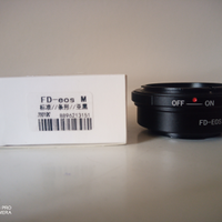 Anello adattatore obiettivo Canon FD - EOS M