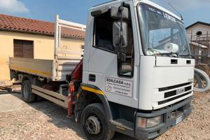 IVECO Eurocargo 75 E15N gru ribaltabile operatrice
