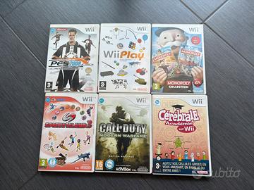 6 giochi Wii