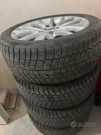 4 cerchi BMW da 17 gommati invernali