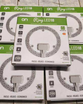Circoline led 18w con base magnetica