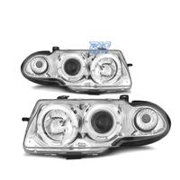 FARI OCCHI ANGEL OPEL ASTRA F 91-94 CROMATI
