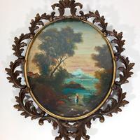 Stupendo ovale in ottone anni 60 - 41 cm