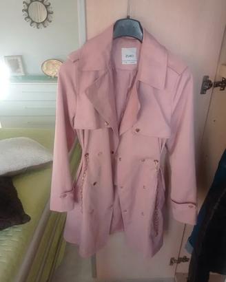 Trench donna rosa Zuiki