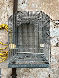 Piccola gabbia per pappagalli
