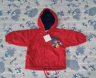 Giacca rossa Disney neonato