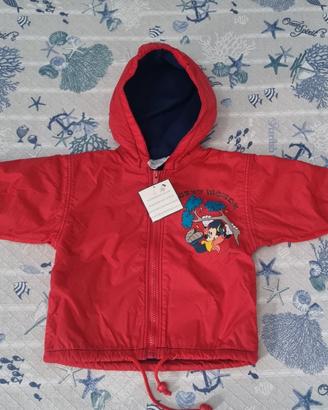 Giacca rossa Disney neonato
