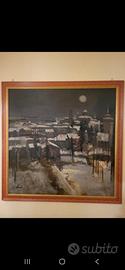 quadro Gianluigi Lizioli 100x100 bergamo alta