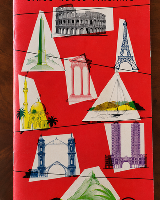 Orario ufficiale Alitalia 1956-1957