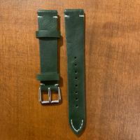 Cinturino Orologio Verde in pelle 18mm