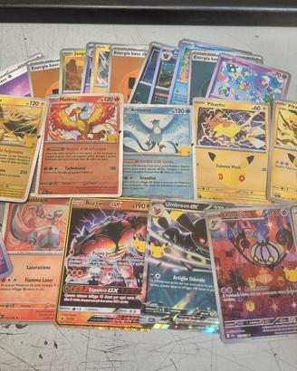 lotto carte pokemon