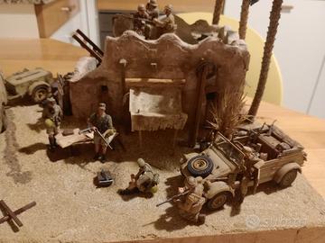diorama africa korps scala 1 e 35 no spedizione 