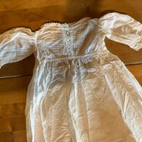Vestito vintage battesimo