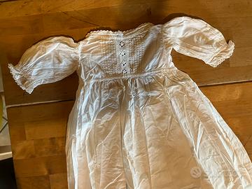 Vestito vintage battesimo