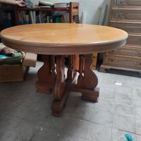 Tavolo tondo allungabile