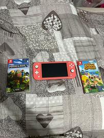 Nintendo switch lite corallo
