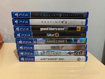 Lotto giochi PS4