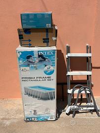 Piscina intex 400x200x100cm