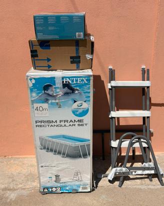 Piscina intex 400x200x100cm
