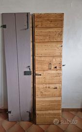 Porte antiche fienile restaurate