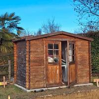 Casetta in legno da giardino 