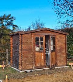 Casetta in legno da giardino 