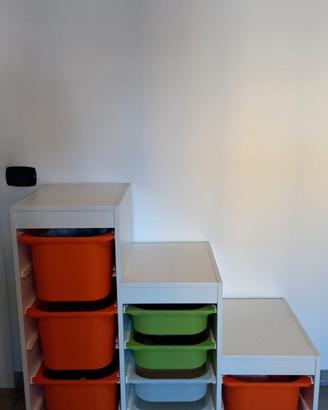 MOBILE   CONTENITORE  IKEA  BIANCO MODELLO TROFART