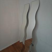Coppia specchi ondulati 