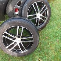 Ruote dezent in lega con pneumatici estivi