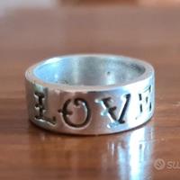 Anello El Rana in argento, fedina True Love