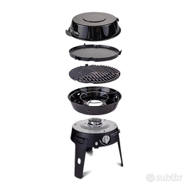 Barbecue campeggio a gas 4 in 1 nuovo