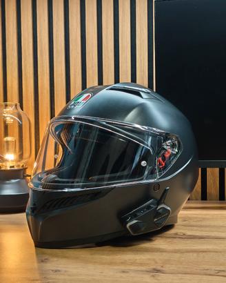 Casco AGV K3 + Interfono Midland BTR1 Advanced X