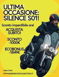 SILENCE S01 PLUS 125cc ELETTRICO sconto di 1849€ S