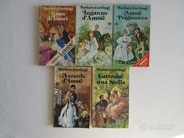 Barbara Cartland lotto 5 romanzi
