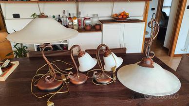 Stock Arredo Luce Rustico (14 Pezzi) m