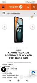 Smartphone redmi A3 black 