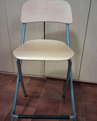 Sedia pieghevole da bar