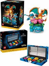 Set Lego Venusaur, Charizard e Blastoise e Kanto